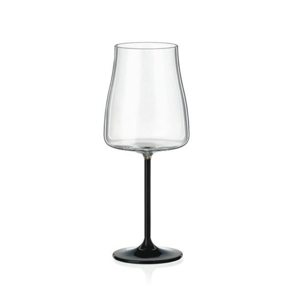 Sklenice na bílé víno Black White 400 ml