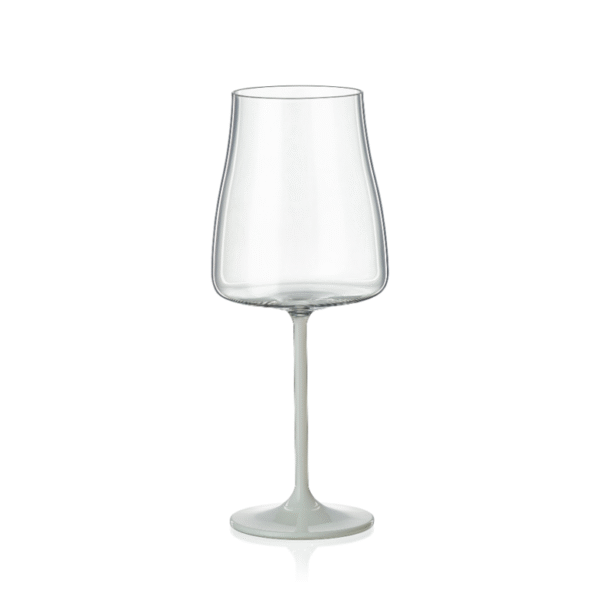 Sklenice na bílé víno Black White 400 ml