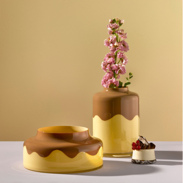 Váza Candyland 180mm | Brown - Obrázek 2