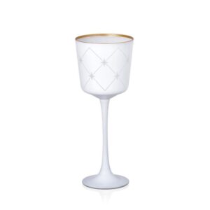 Svícen Christmas Lucy 225 mm | Bílí