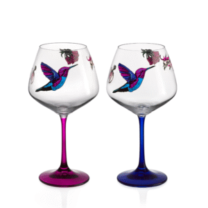 Gin tonic glass Flying Gems 580 ml