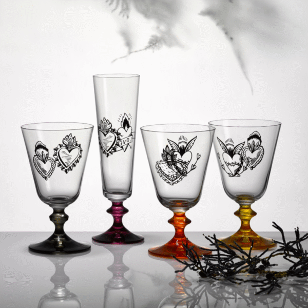 Sklenice na víno Hard Heart 260 ml - Image 3