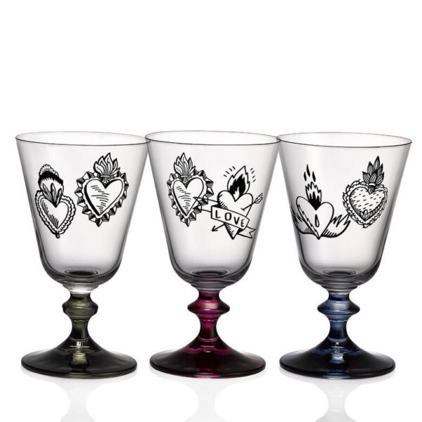 Sklenice na víno Hard Heart 260 ml - Image 2