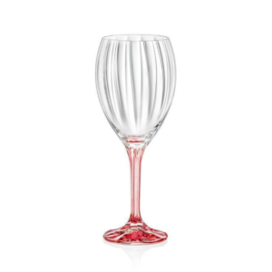 Red wine glass Magnolia Optic 500 ml | Pink