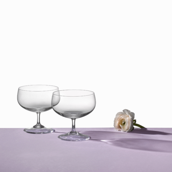 Sklenice na šumivé víno Peony 300 ml - Obrázek 2