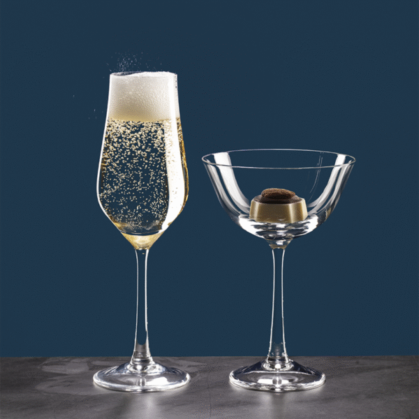 Sklenice na prosecco Pralines 100 ml - Obrázek 2