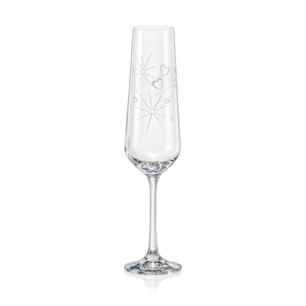 Sklenice na prosecco Sparkly Love 200 ml
