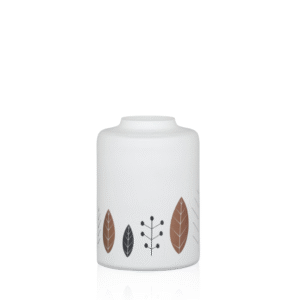 Vase Golden Story 180 mm | White