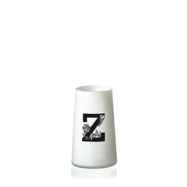 Váza s písmenem Z Letters 120 mm