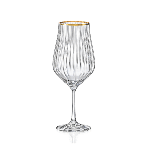 Sklenice na víno Golden celebration 450 ml