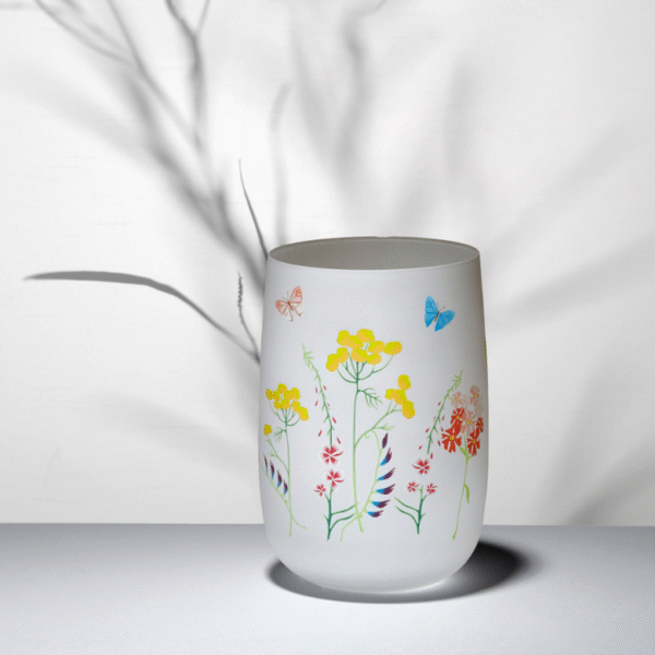 Váza Herbs 180 mm | Bílá - Obrázek 2