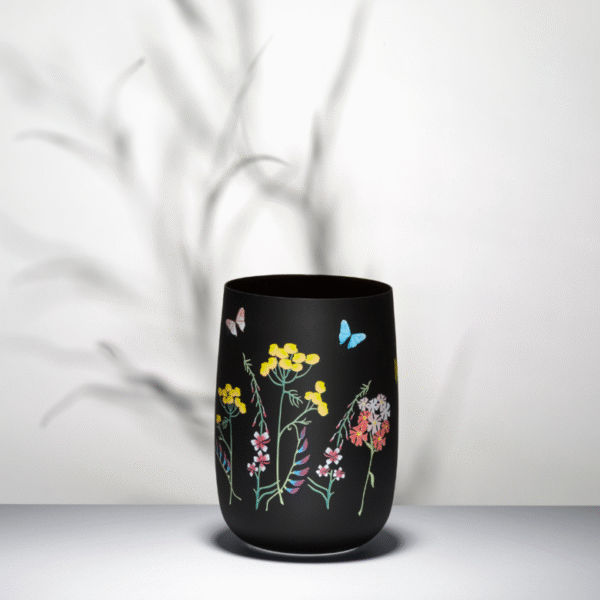 Váza Herbs 180 mm | Černá - Obrázek 2