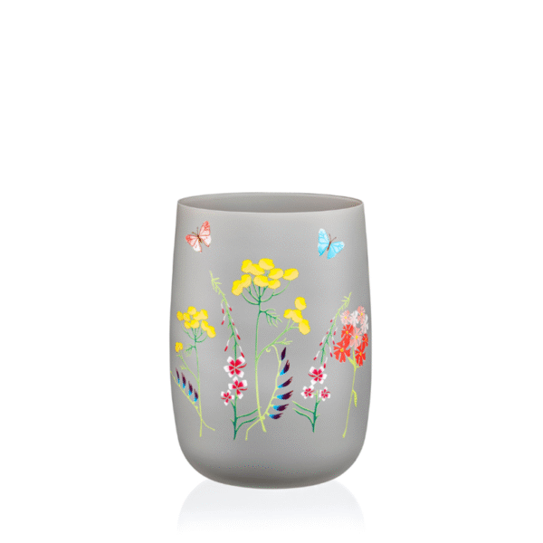 Váza Herbs 180 mm | Šedá