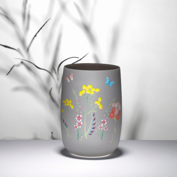 Váza Herbs 180 mm | Šedá - Obrázek 2