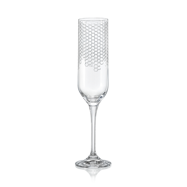 Sklenice na šumivé víno Honeycomb 200 ml