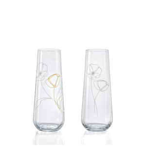 Sklenice na prosecco víno Louka 250 ml