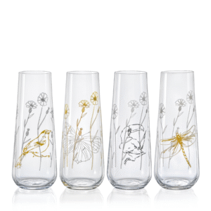 Set sklenic na prosecco víno Louka 250 ml