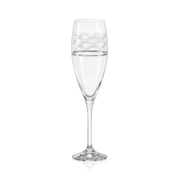 Sklenice na šumivé víno Rings 210 ml