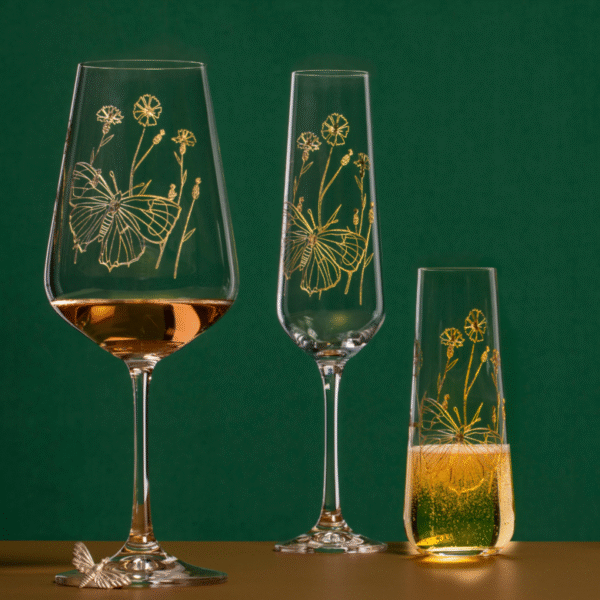 Sklenice na červené víno Wild Flowers 450 ml - Obrázek 2