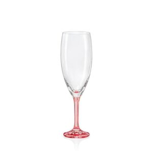 Sparkling wine glass Magnolia 210 ml | Pink