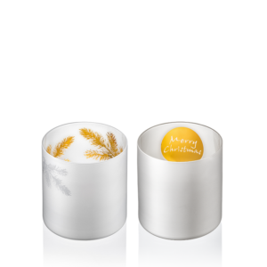 White candlesticks Silva 410 ml