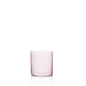 Sklenice Pure Line 350 ml | Světle růžová